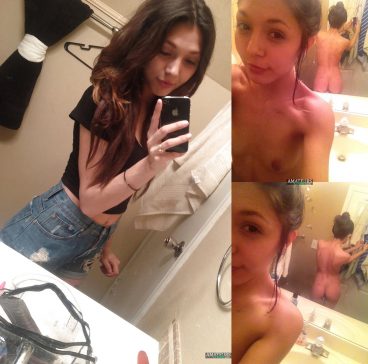 Beautiful tight ass teens nude selfies